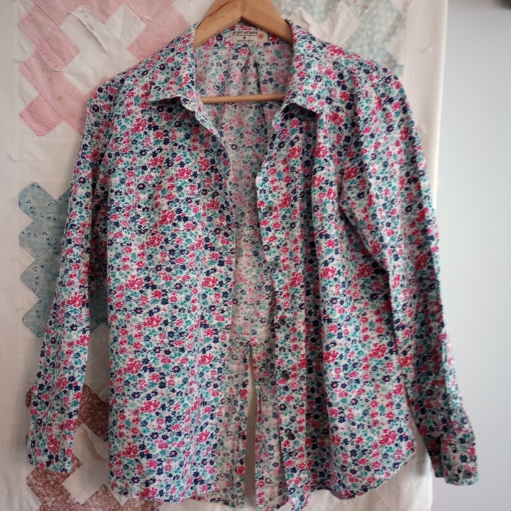 Women's button-down blouse